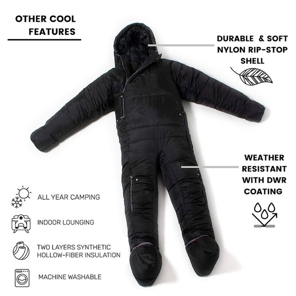 Selkie Other - NWT Selk'bag Lite Wearable Sleeping Bag for Outdoor and Indoor Camping, Hiking